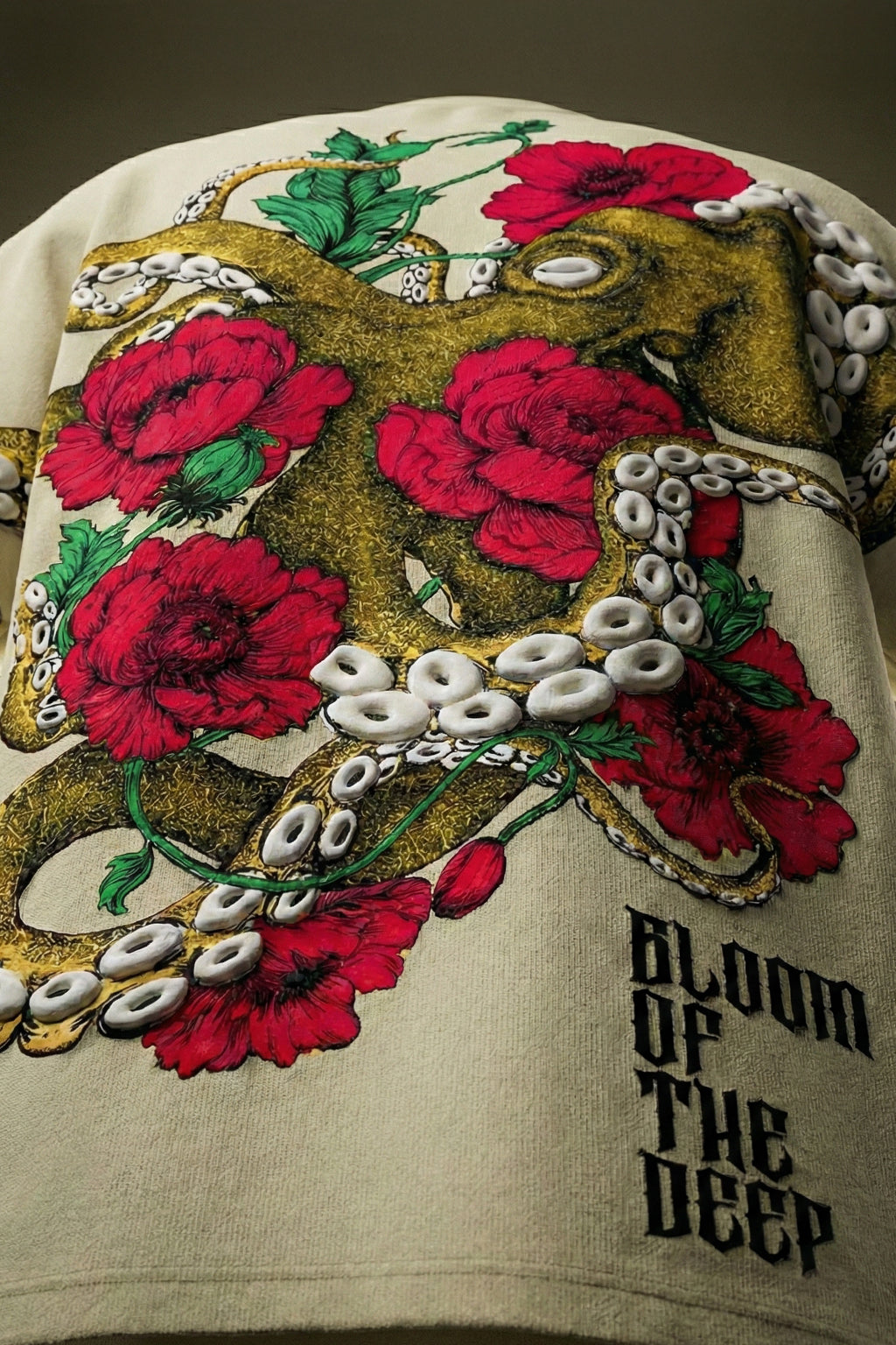 Octopus Swanwhite 3D Puff Print Exclusive T-shirt Supreme Edition