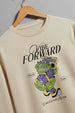 Be Forward Swanwhite Full Sleeves Regular Fit Printed T-shirt