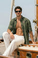 Driftwood Camo Olive All Over Print Oversized Exclusive Shirt