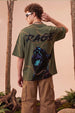 Black Panther Olive Back Printed Exclusive T-shirt Supreme Edition