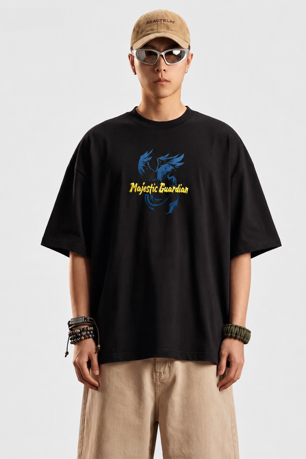 Griffin Black 3D Puff Print Exclusive T-shirt Supreme Edition