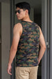 Camouflage Essential Printed Cotton Men's Vest