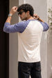 Veirdo Swanwhite & Future Dusk Raglan Full Sleeve Printed T-shirt