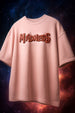 Madness Rose Water Oversized Puff Printed Exclusive T-shirt