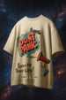 Don't Panic Swanwhite Oversized Puff Printed Exclusive T-shirt