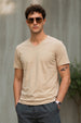 Swanwhite Plain V-Neck Regular Fit T-shirt