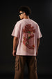 Madness Rose Water Oversized Puff Printed Exclusive T-shirt