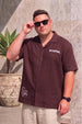 Deadpool Brown Plus Size Printed Exclusive Shirt