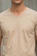 Swanwhite Plain V-Neck Regular Fit T-shirt
