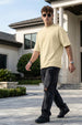 Swan White Plain Oversized T-shirt