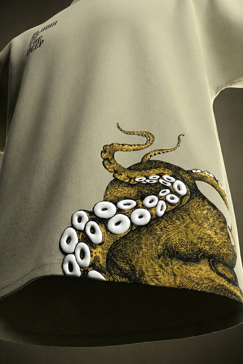 Octopus Swanwhite 3D Puff Print Exclusive T-shirt Supreme Edition