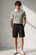 Black Relaxed-Fit Exclusive Utility Shorts