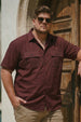Brown Plus Size Half Sleeve Dual Pocket Utility Exclusive Shirt