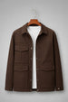 Veirdo Exclusive Brown Premium Button Detail Exclusive Shacket