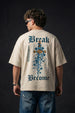 Break Swanwhite Plus Size Printed Exclusive T-Shirt