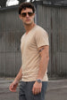Swanwhite Plain V-Neck Regular Fit T-shirt