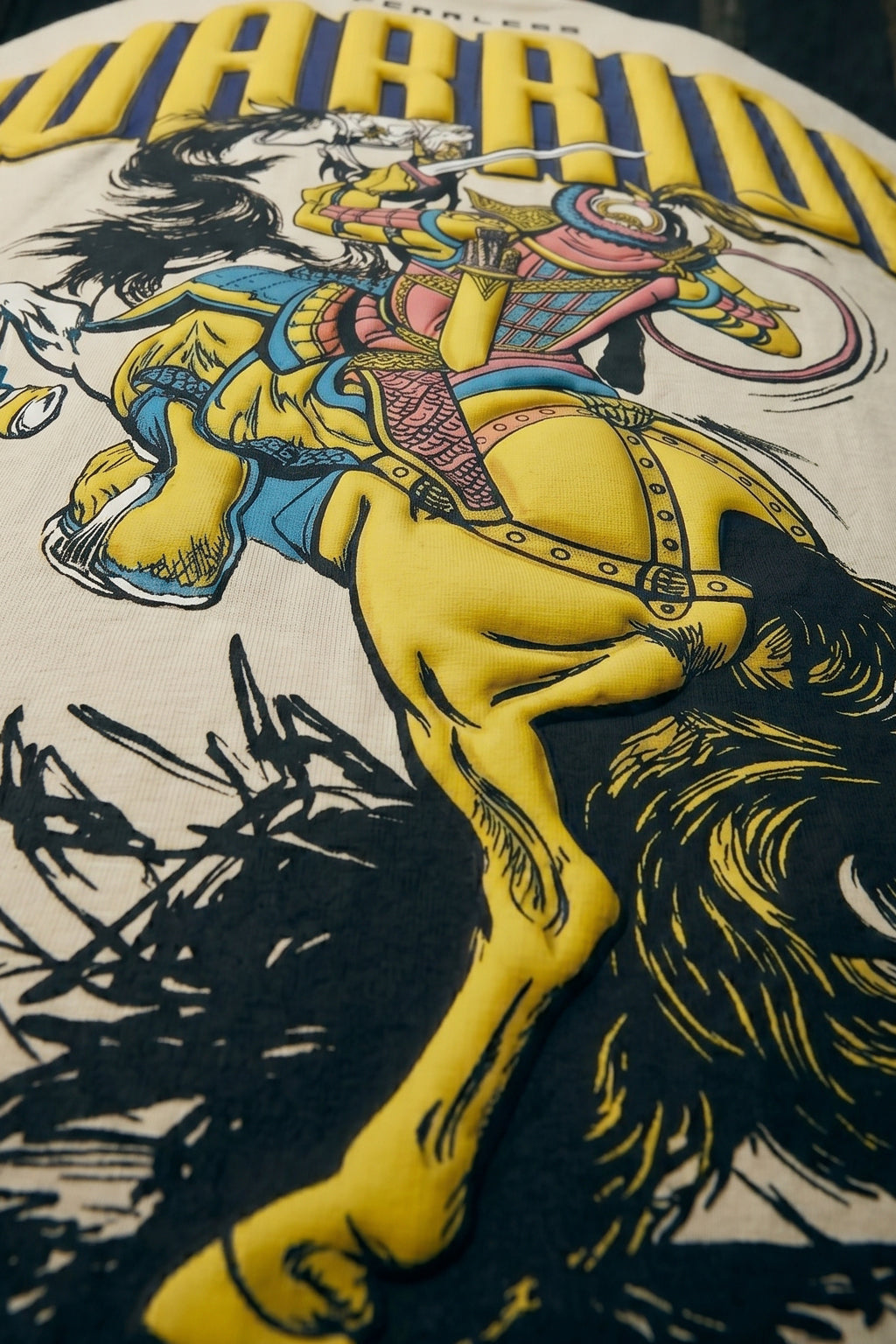 Warrior Swanwhite 3D Puff Print Exclusive T-shirt Supreme Edition
