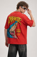 Dripmode Red 3D Puff Print Exclusive T-shirt Supreme Edition