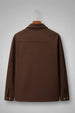 Veirdo Exclusive Brown Premium Button Detail Exclusive Shacket