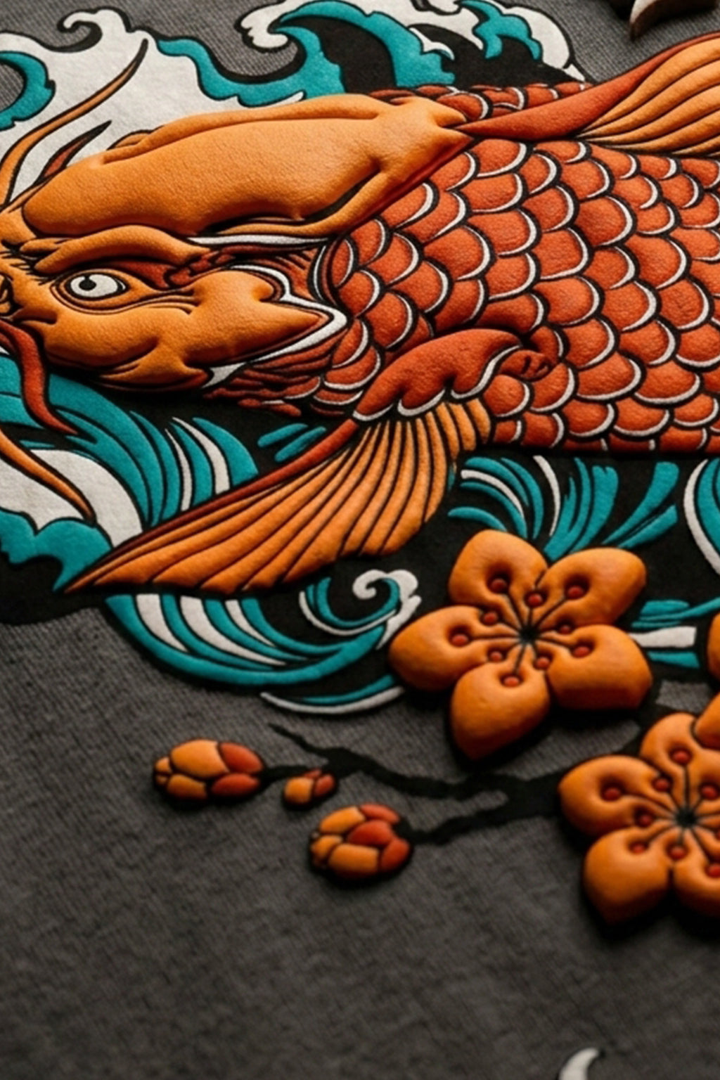 Spirit Grey 3D Puff Print Exclusive T-shirt Supreme Edition