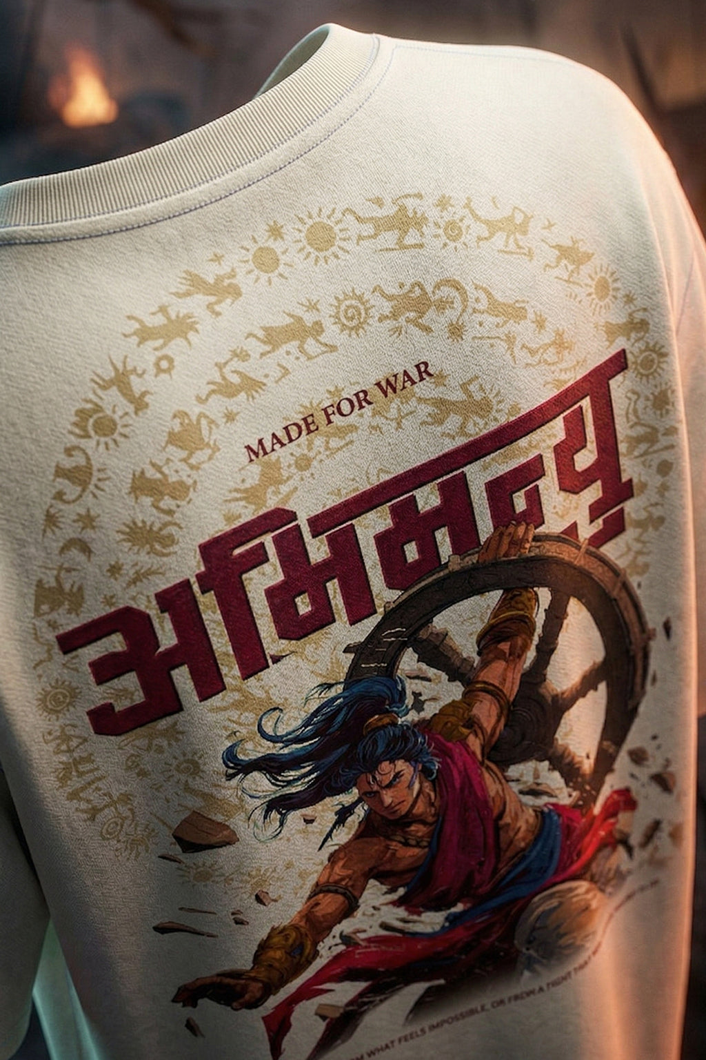 अभिमन्यु Swanwhite Printed Exclusive T-shirt Supreme Edition