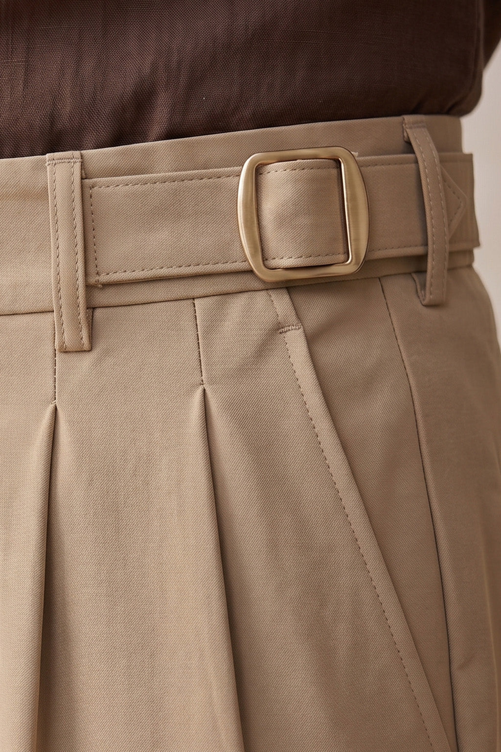 Swanwhite Tailored High-Waist Adjustable Weist Korean Pant