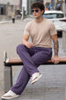 Skipper Blue Minimalist Loopknit Loose Fit Streetwear Jogger