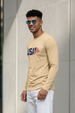 USA Swanwhite Full Sleeves Regular Fit Printed T-shirt
