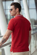 Veirdo City Salsa Regular Fit Pique Lycra Exclusive Polo T-Shirt