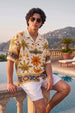 Floral Resort Off White All Over Print Oversized Exclusive Shirt