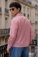 Crimson Stripe Red Boxy Fit Full sleeve Exclusive Shirt