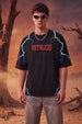 Ruthless Wolf Black 3D Puff Print Exclusive T-shirt Supreme Edition