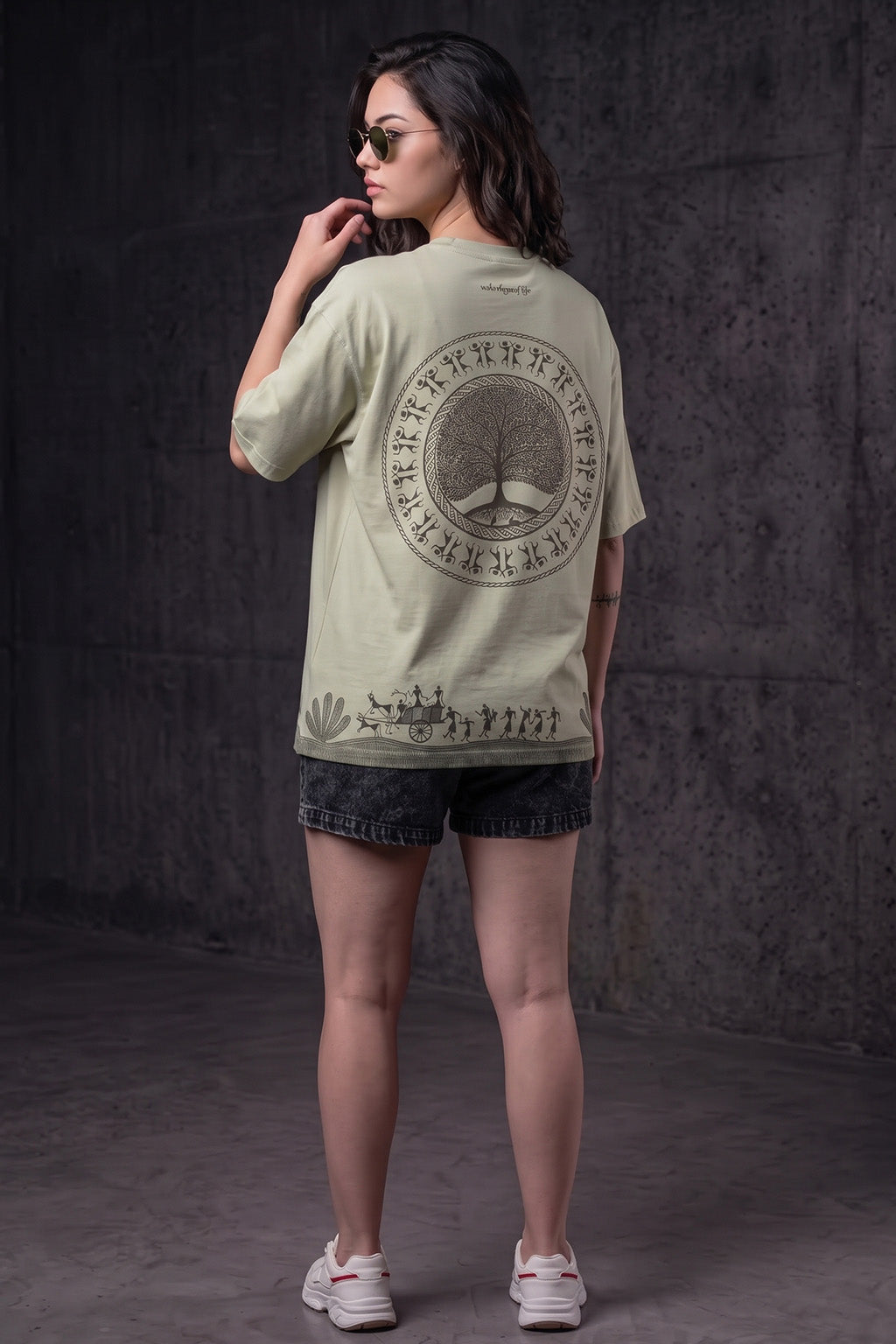 Rooted Aleowash Printed Exclusive T-shirt Epic Collection For Women