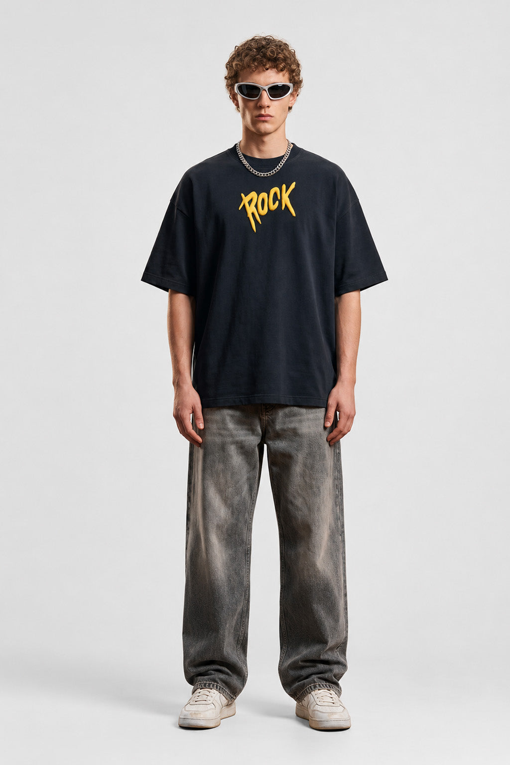 Rock The Earth 3D Puff Print Exclusive T-shirt Supreme Edition