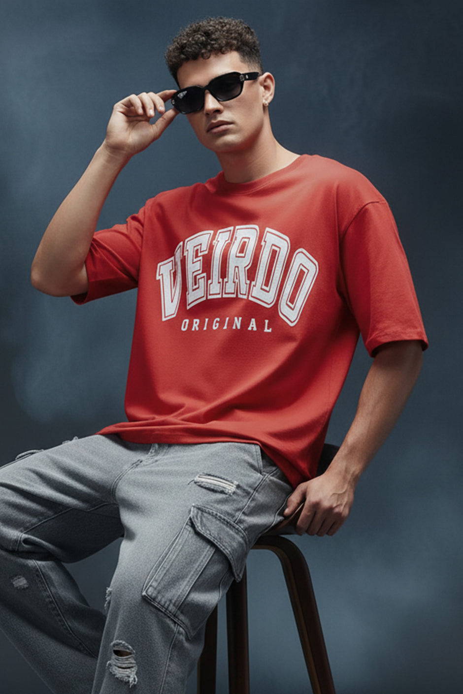Red T Shirt for Men | Buy Red T Shirt Online at Best Price | Veirdo