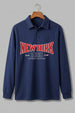 New York Navy Oversized Full Sleeve Exclusive Polo T-shirt