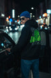 No Mercy Black Regular Fit Back Printed Hoodie