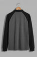 Los Angeles Grey Oversized Full Sleeve Exclusive Polo T-shirt