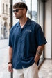 Nature Navy Oversized Printed Exclusive Shirt