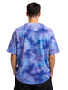 Smoke Lilac Oversized Tie-Die Printed T-shirt