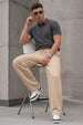 Swanwhite Minimalist Loopknit Loose Fit Streetwear Jogger