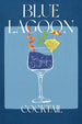 Blue Lagoon Blue Plus Size Printed Exclusive Shirt