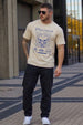 Futurism Swanwhite Regular Fit Printed T-shirt