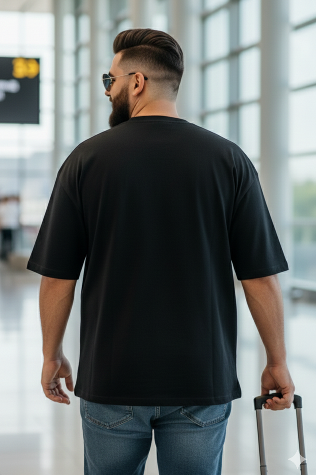 Spiderman Black Graphic Printed Plus Size T-shirt