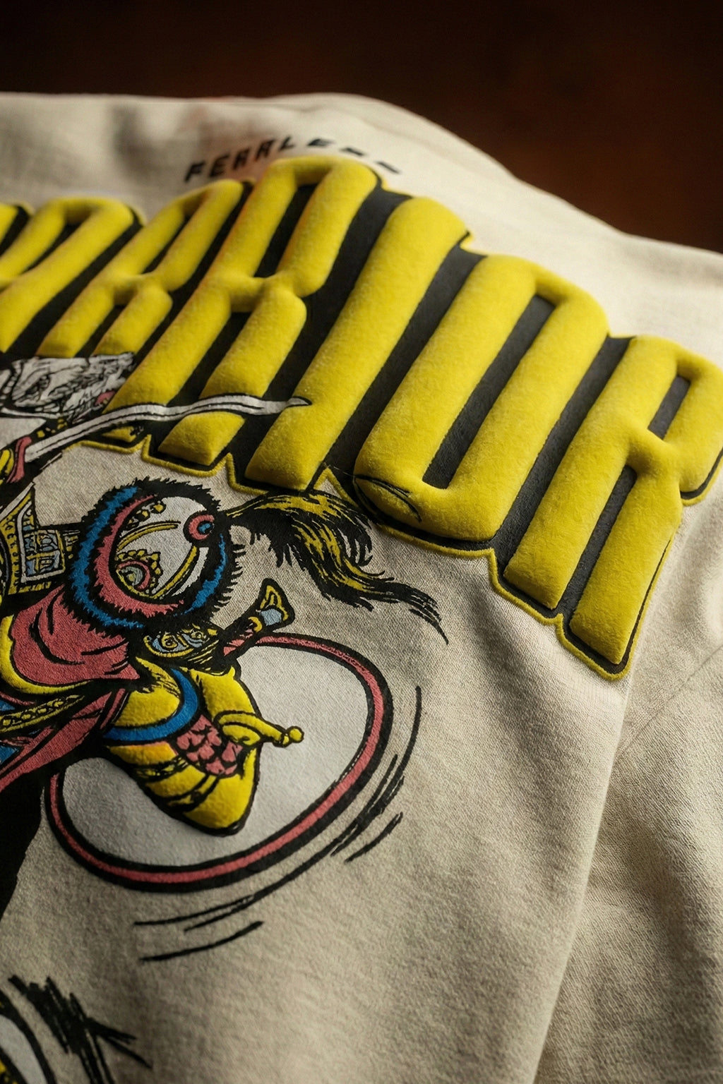 Warrior Swanwhite 3D Puff Print Exclusive T-shirt Supreme Edition