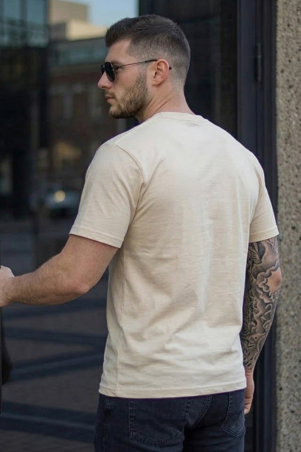 Futurism Swanwhite Regular Fit Printed T-shirt