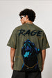 Black Panther Olive Back Printed Exclusive T-shirt Supreme Edition