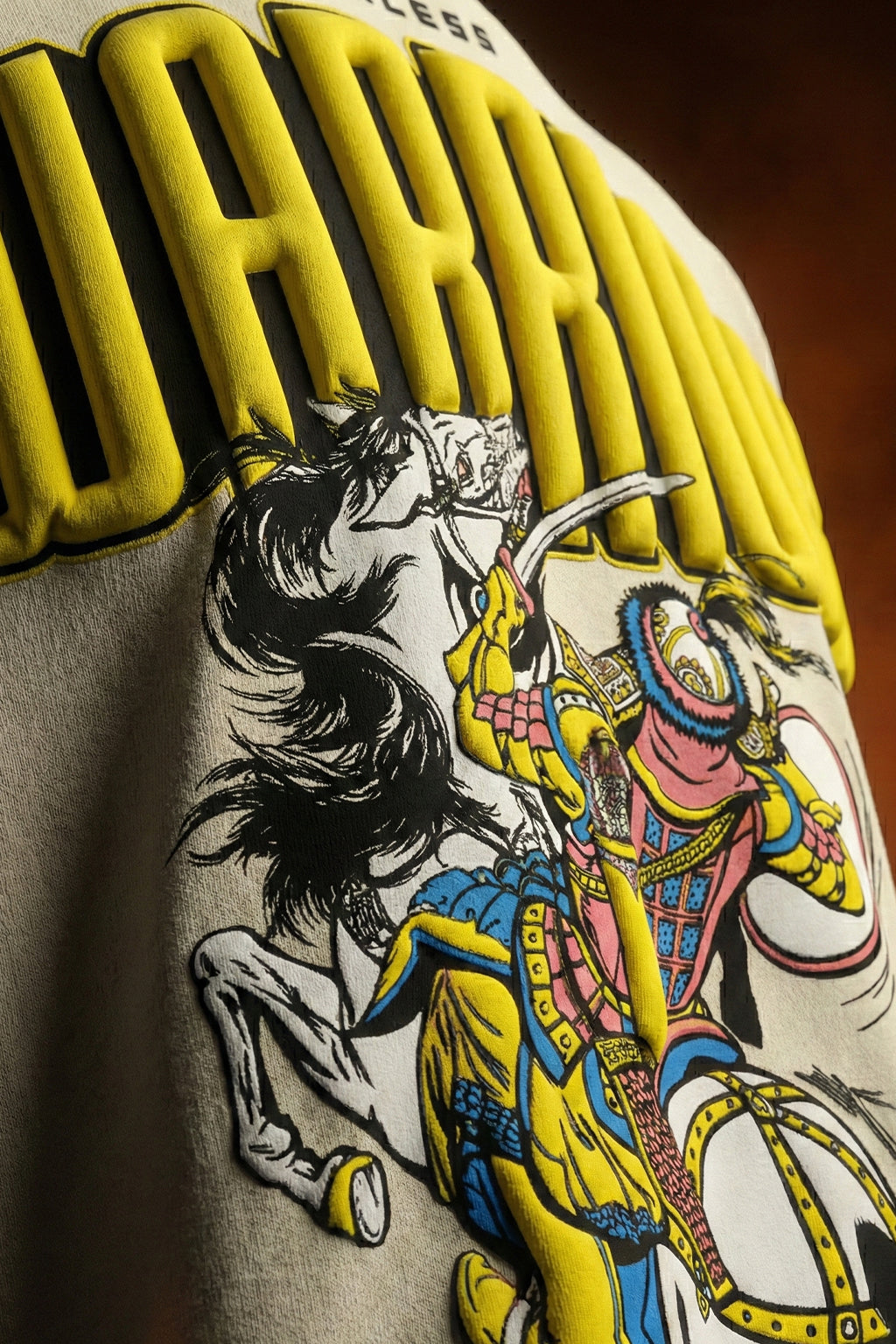 Warrior Swanwhite 3D Puff Print Exclusive T-shirt Supreme Edition