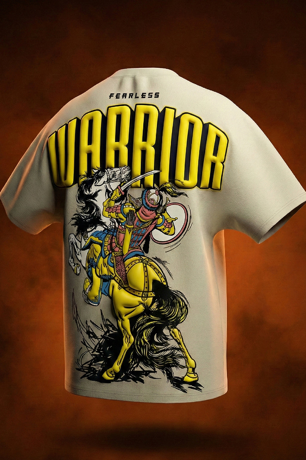 Warrior Swanwhite 3D Puff Print Exclusive T-shirt Supreme Edition