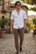White Plain Regular Fit Half Sleeve Single Pocket Exclusive Shirt